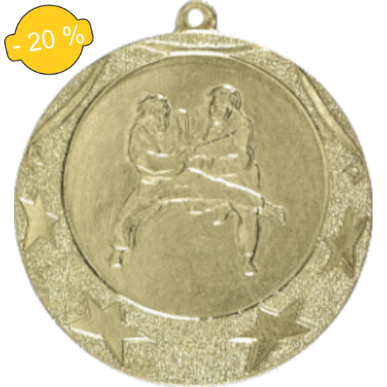 promotion médaille judo or cordon